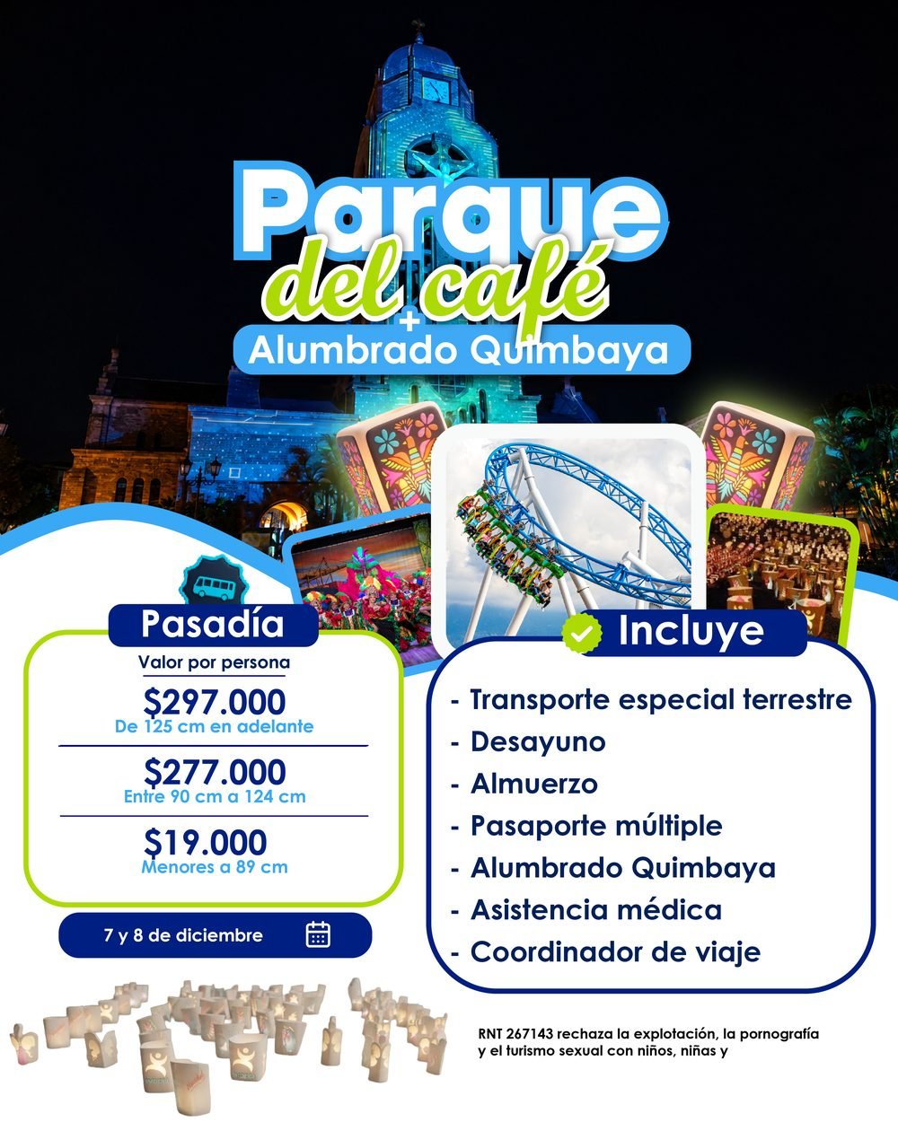 Parque del Café + Quimbaya
